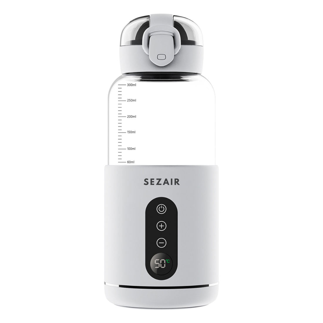 bottle warmer sezair white